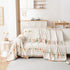 Bohemian Geometric Sofa Throw Cover, Cozy & Protective Ethnic-Inspired Couch Cover - TaroTextile