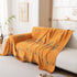 Bohemian Geometric Sofa Throw Cover, Cozy & Protective Ethnic-Inspired Couch Cover - TaroTextile
