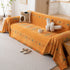 Bohemian Geometric Sofa Throw Cover, Cozy & Protective Ethnic-Inspired Couch Cover - TaroTextile