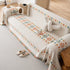 Bohemian Geometric Sofa Throw Cover, Cozy & Protective Ethnic-Inspired Couch Cover - TaroTextile