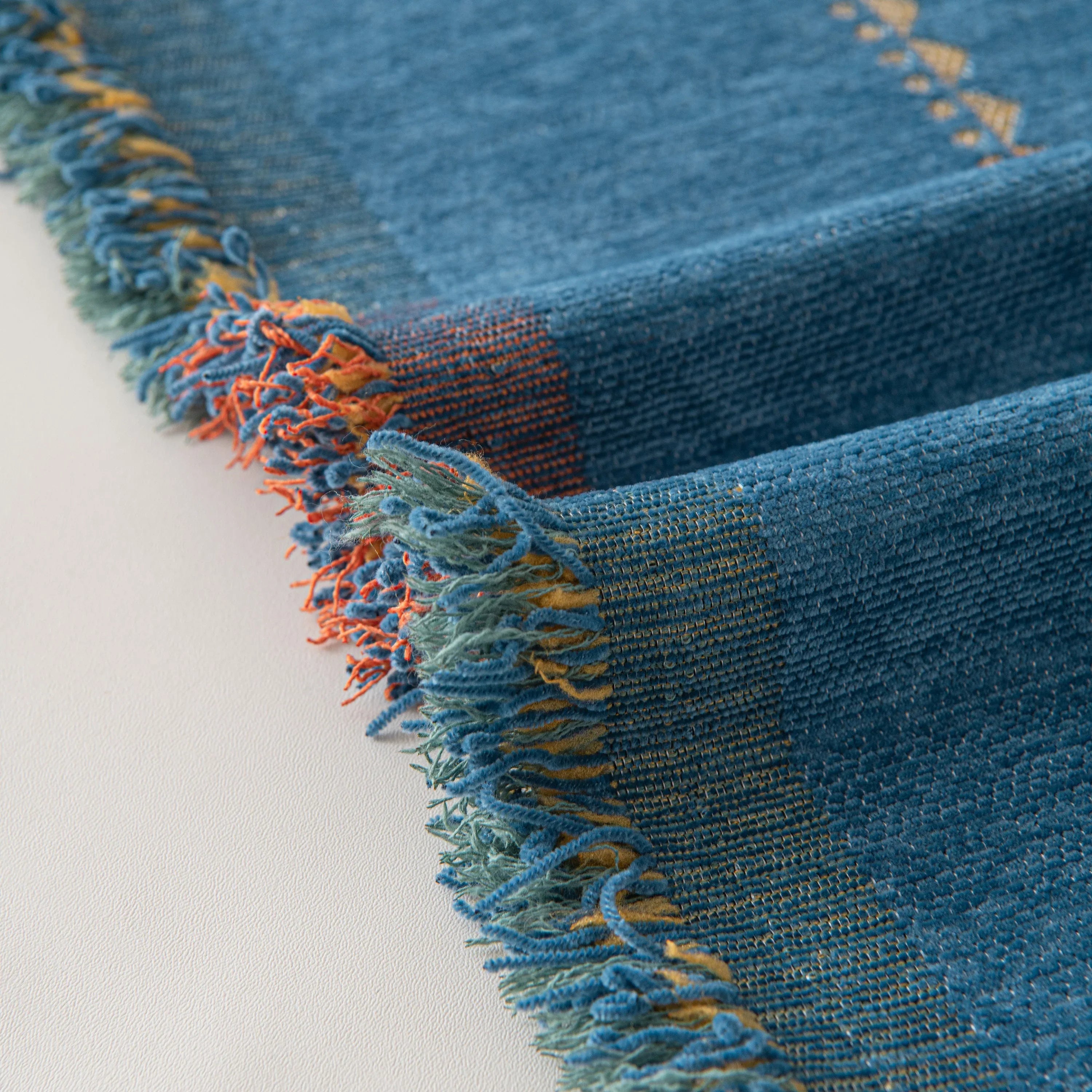 Bohemian Geometric Sofa Throw Cover, Cozy & Protective Ethnic-Inspired Couch Cover - TaroTextile