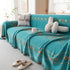 Bohemian Geometric Sofa Throw Cover, Cozy & Protective Ethnic-Inspired Couch Cover - TaroTextile
