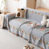 Bohemian Geometric Sofa Throw Cover, Cozy & Protective Ethnic-Inspired Couch Cover - TaroTextile
