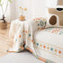 Bohemian Geometric Sofa Throw Cover, Cozy & Protective Ethnic-Inspired Couch Cover - TaroTextile