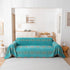Bohemian Geometric Sofa Throw Cover, Cozy & Protective Ethnic-Inspired Couch Cover - TaroTextile