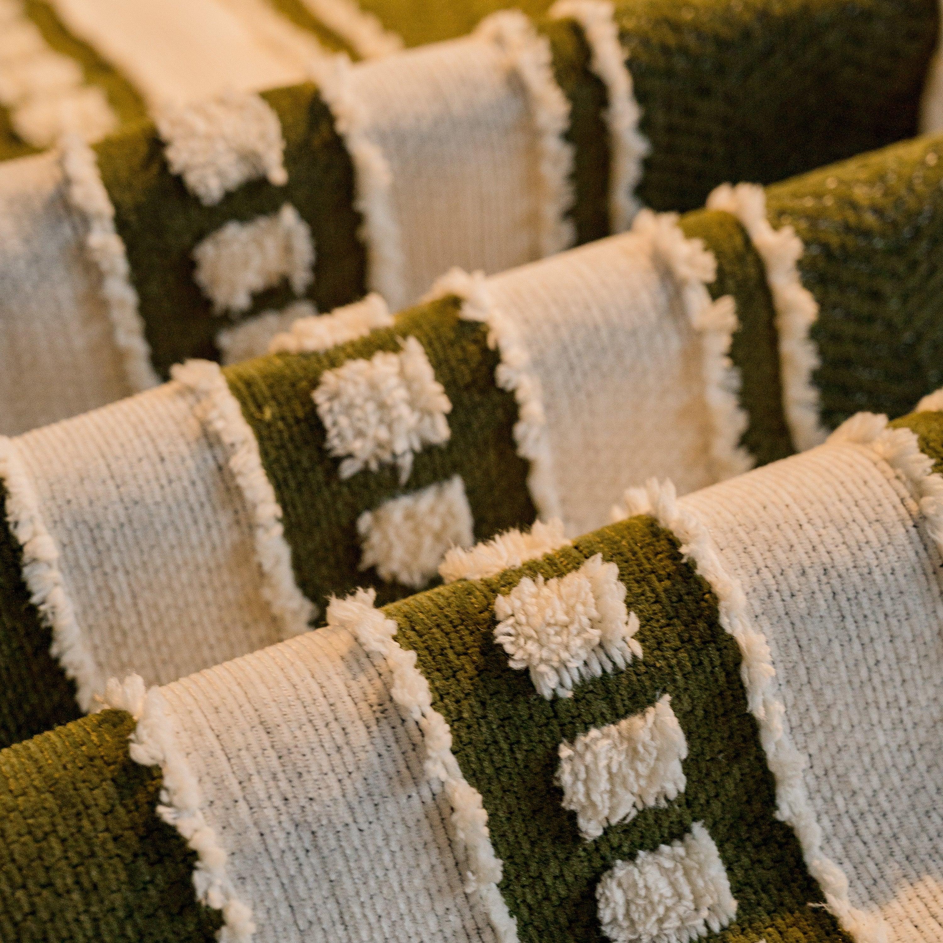 Bohemian Striped Sofa Cover, Decor Woven Throw for Couch, Loveseat, or Sectional - TaroTextile