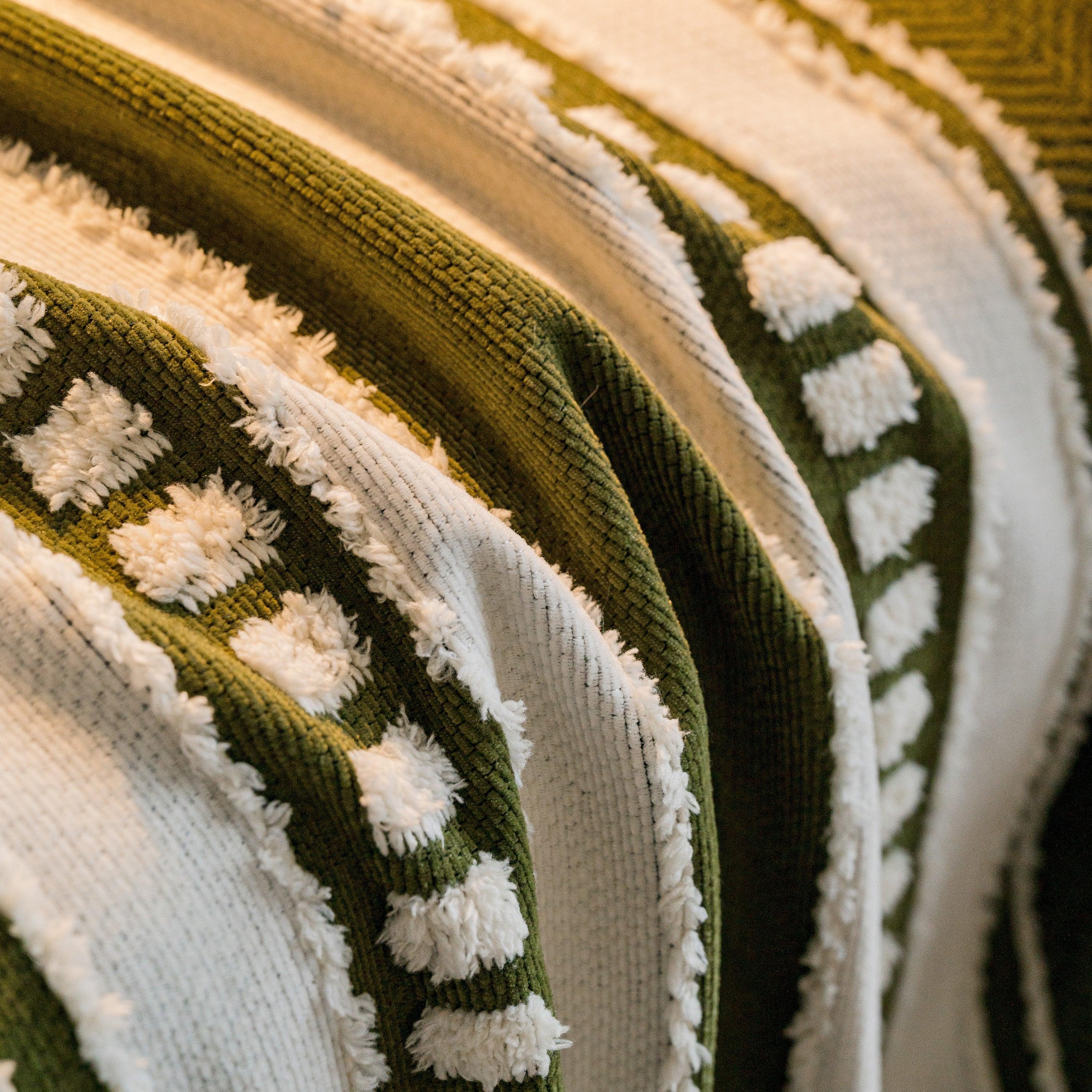 Bohemian Striped Sofa Cover, Decor Woven Throw for Couch, Loveseat, or Sectional - TaroTextile