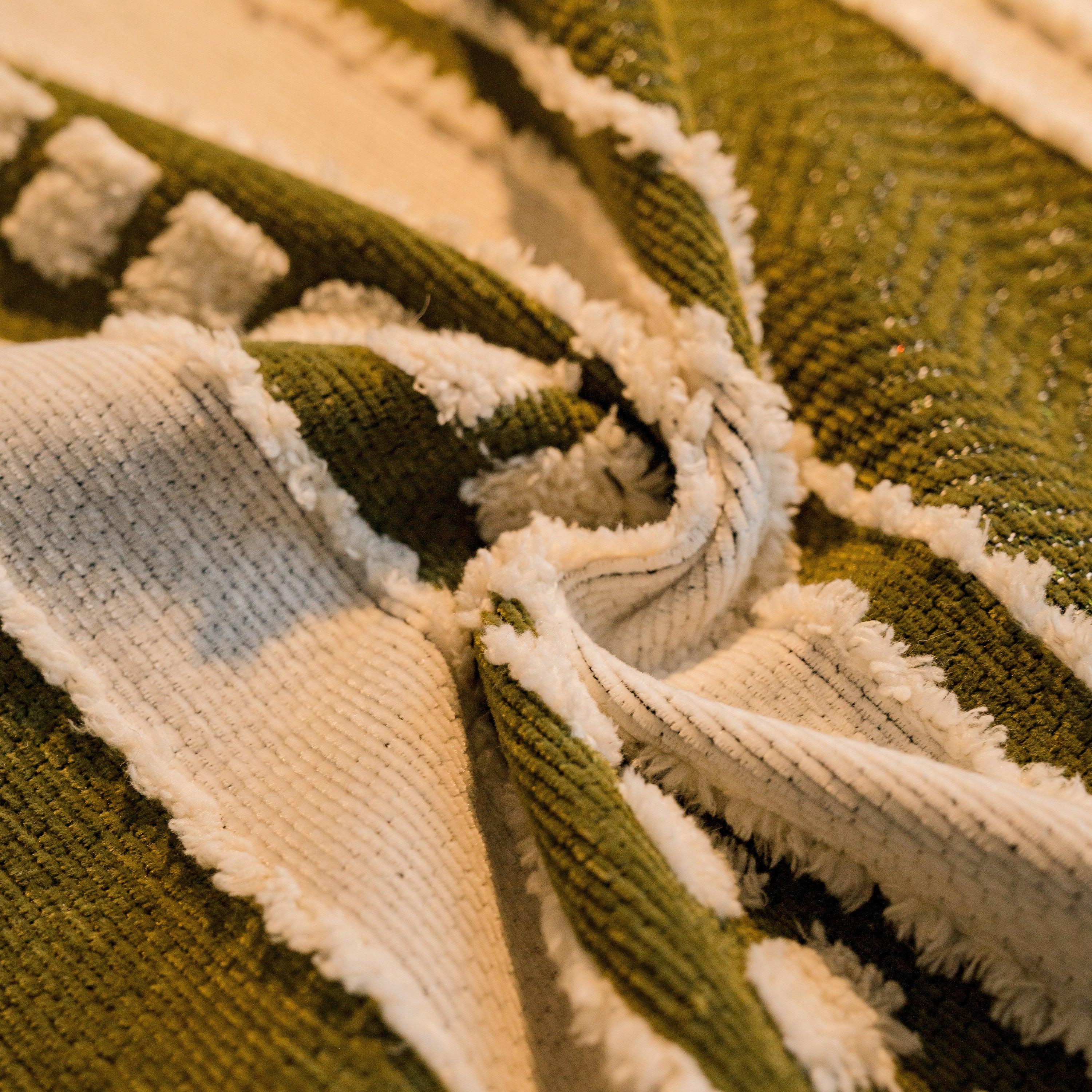 Bohemian Striped Sofa Cover, Decor Woven Throw for Couch, Loveseat, or Sectional - TaroTextile