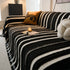 Bohemian Striped Sofa Cover, Decor Woven Throw for Couch, Loveseat, or Sectional - TaroTextile