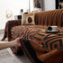 Boho Chenille Sofa Throw Covers Sectional Sofa Couch Cover Sofa Protector Covers - TaroTextile