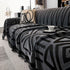 Boho Chenille Sofa Throw Covers Sectional Sofa Couch Cover Sofa Protector Covers - TaroTextile