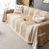 Boho Couch Throw Covers with Tassel Thick Durable Sofa Cover Blanket Furniture Slipcover Sectional - TaroTextile