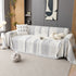 Boho Couch Throw Covers with Tassel Thick Durable Sofa Cover Blanket Furniture Slipcover Sectional - TaroTextile