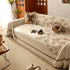 Butterfly Jacquard Soft Couch Blankets Cover for Couch Reversible Modern Sofa Slipcover Throw Covers - TaroTextile