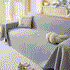 Cooling Comfy Throw Sofa Cover, Textured & Breathable, Multi-Use Decorative Couch Covers for Summer - TaroTextile