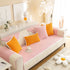 Non-Slip Sectional Couch Cover with Lace, Furniture Protector for Dogs, Pets, and Kids III