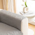 Geometric Textured Cotton Quilted Sofa Cover, Non-Slip Washable Couch Protector
