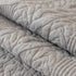 Geometric Textured Cotton Quilted Sofa Cover, Non-Slip Washable Couch Protector