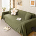 Waterproof Soft Cotton Plush Couch Cover Blanket, Extra Large Furniture Decoration Cover Sofa Slipcovers