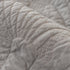 Embossed Leaf Cotton Quilted Sofa Cover Non-Slip Couch Protector with Thick Padding