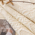 Geometric Textured Cotton Quilted Sofa Cover, Non-Slip Washable Couch Protector