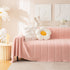 Luxury Oversized Soft Plush L Shape Couch Cover Sofa Throw Cover, Extra Large Blanket to Cover Couch