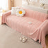 Luxury Oversized Soft Plush L Shape Couch Cover Sofa Throw Cover, Extra Large Blanket to Cover Couch