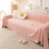 Luxury Oversized Soft Plush L Shape Couch Cover Sofa Throw Cover, Extra Large Blanket to Cover Couch