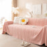 Luxury Oversized Soft Plush L Shape Couch Cover Sofa Throw Cover, Extra Large Blanket to Cover Couch