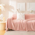 Luxury Oversized Soft Plush L Shape Couch Cover Sofa Throw Cover, Extra Large Blanket to Cover Couch