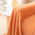 Luxury Oversized Soft Plush L Shape Couch Cover Sofa Throw Cover, Extra Large Blanket to Cover Couch