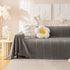 Luxury Oversized Soft Plush L Shape Couch Cover Sofa Throw Cover, Extra Large Blanket to Cover Couch