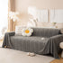 Luxury Oversized Soft Plush L Shape Couch Cover Sofa Throw Cover, Extra Large Blanket to Cover Couch