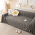 Luxury Oversized Soft Plush L Shape Couch Cover Sofa Throw Cover, Extra Large Blanket to Cover Couch