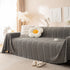 Luxury Oversized Soft Plush L Shape Couch Cover Sofa Throw Cover, Extra Large Blanket to Cover Couch