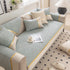 Modular Sofa Cover for Sectionals, Gold Striped Non-Slip Couch Protector