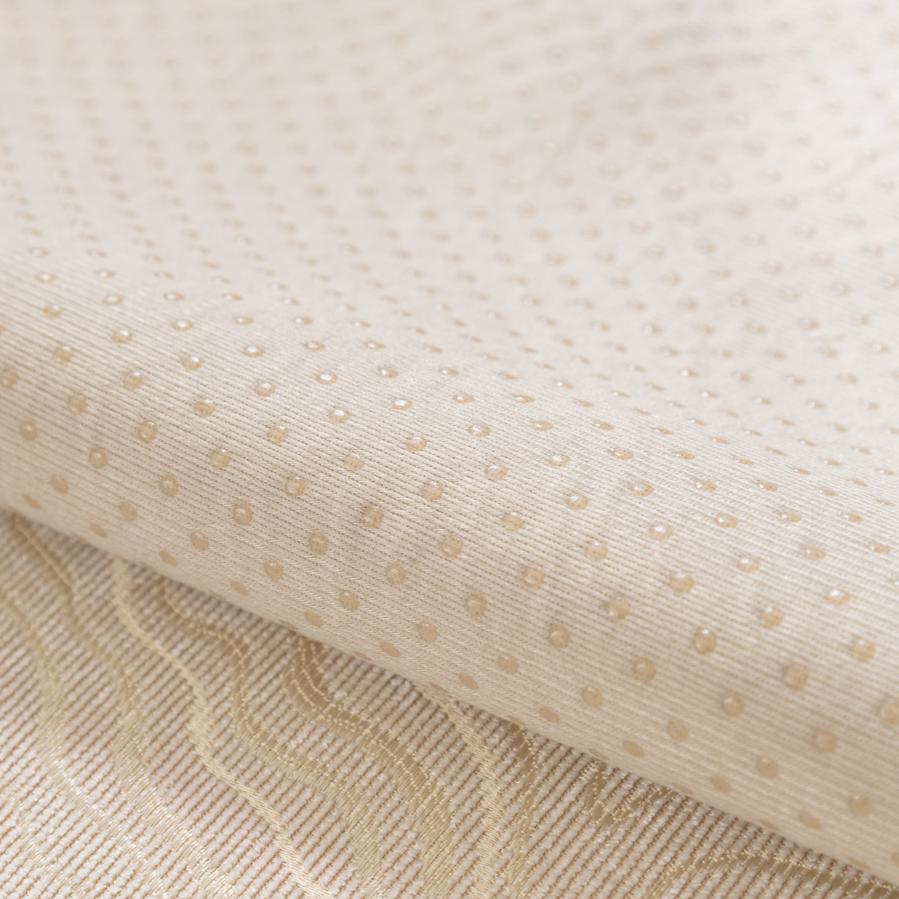 Modular Sofa Cover for Sectionals, Gold Striped Non-Slip Couch Protector