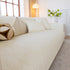 Leaf Vein Textured Cotton Quilted Sofa Slipcover, Non-Slip Modular Couch Covers