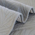 Leaf Vein Textured Cotton Quilted Sofa Slipcover, Non-Slip Modular Couch Covers