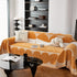 Chenille Circular Motif Sofa Protector Cover, Sofa Slipcovers L Shape, Sectional Sofa Couch Covers - TaroTextile