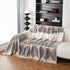 Chenille Circular Motif Sofa Protector Cover, Sofa Slipcovers L Shape, Sectional Sofa Couch Covers - TaroTextile