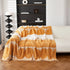 Chenille Circular Motif Sofa Protector Cover, Sofa Slipcovers L Shape, Sectional Sofa Couch Covers - TaroTextile