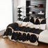 Chenille Circular Motif Sofa Protector Cover, Sofa Slipcovers L Shape, Sectional Sofa Couch Covers - TaroTextile