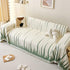 Chenille Couch Cover Sectional Sofa Cover Soft Cozy Throw Blanket - TaroTextile
