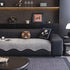 Chenille Couch Cover with Scalloped Edge, Non-Slip Modular Slipcover Sectional - TaroTextile
