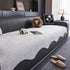 Chenille Couch Cover with Scalloped Edge, Non-Slip Modular Slipcover Sectional - TaroTextile