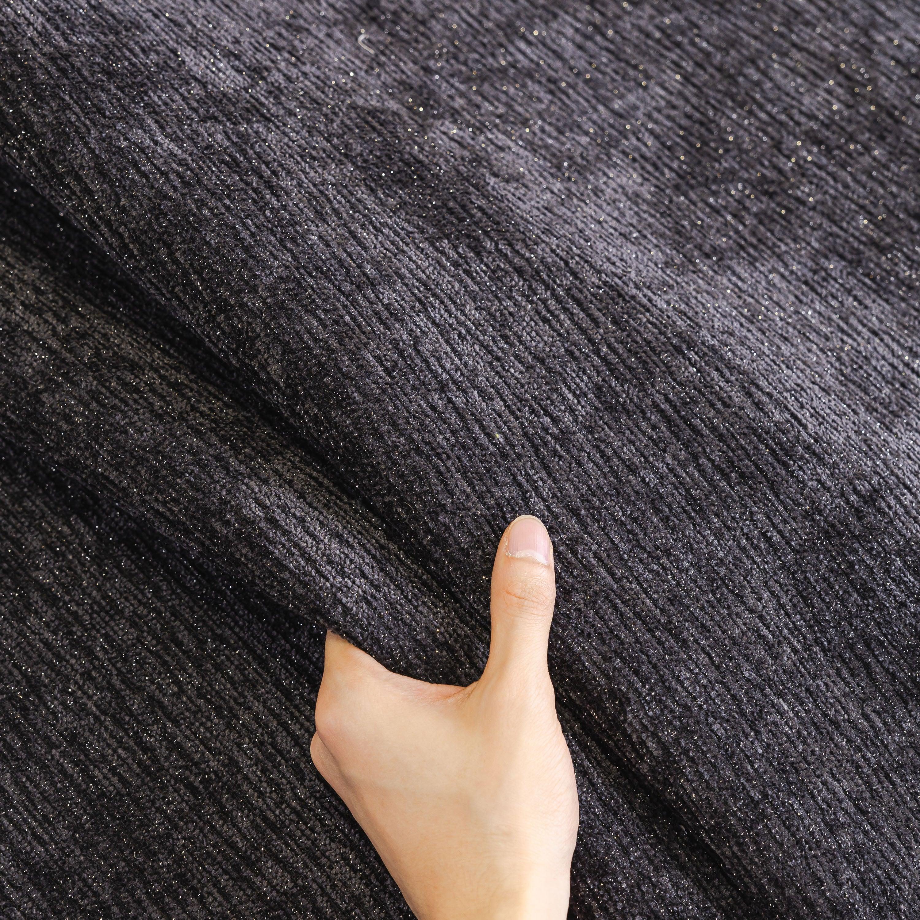 Chenille Couch Cover with Scalloped Edge, Non-Slip Modular Slipcover Sectional - TaroTextile