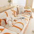 Chenille Jacquard Alphabet Sofa Blanket Cover, L Shape Sofa Cover, Reversible Couch Covers for Dogs - TaroTextile