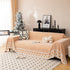 Chenille Jacquard Sofa Throw Blanket Cover Soft Polyester Weave Couch Throw Cover for Pets Dog Kids - TaroTextile