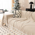 Chenille Jacquard Sofa Throw Blanket Cover Soft Polyester Weave Couch Throw Cover for Pets Dog Kids - TaroTextile